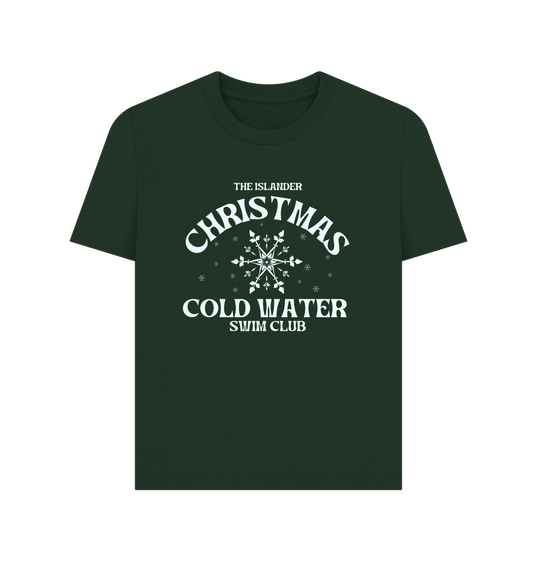 Evergreen Christmas Cold Water Swim Club - Women's T Shirt