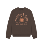 Chocolate Printed Sweater
