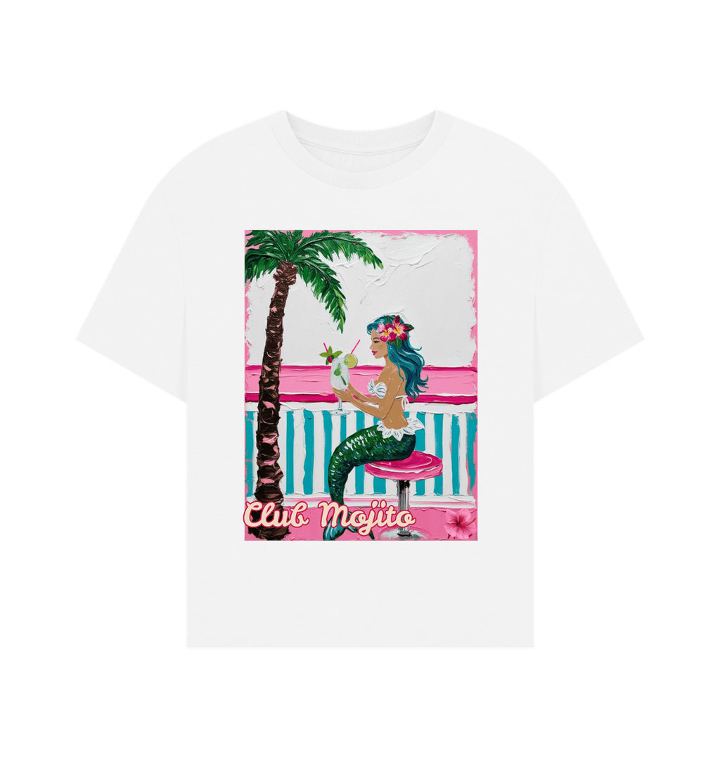 White Printed T-shirt