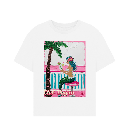 White Printed T-shirt