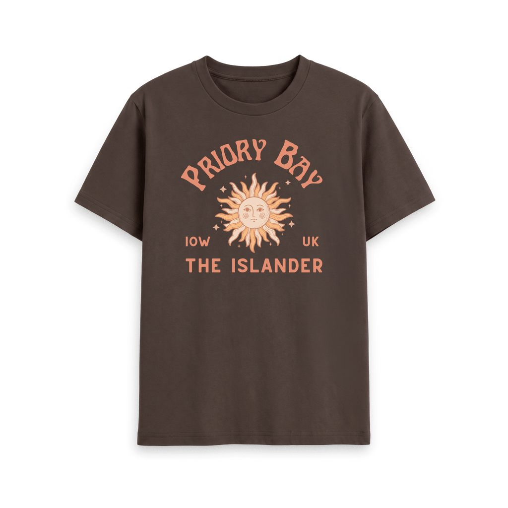 Chocolate Printed T-shirt Front