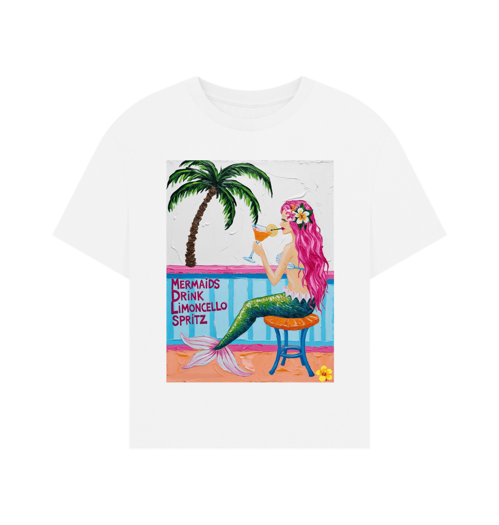 White Printed T-shirt