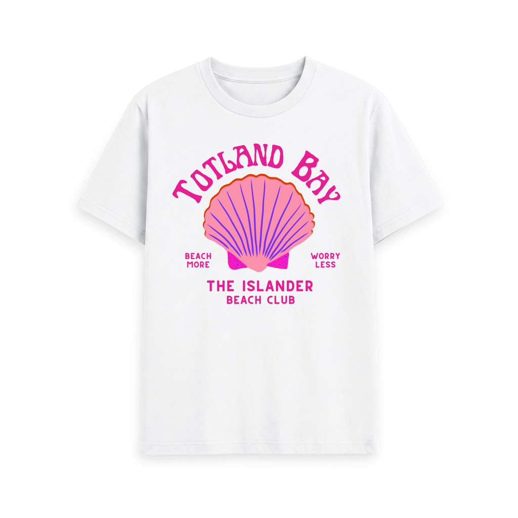 White Printed T-shirt Front