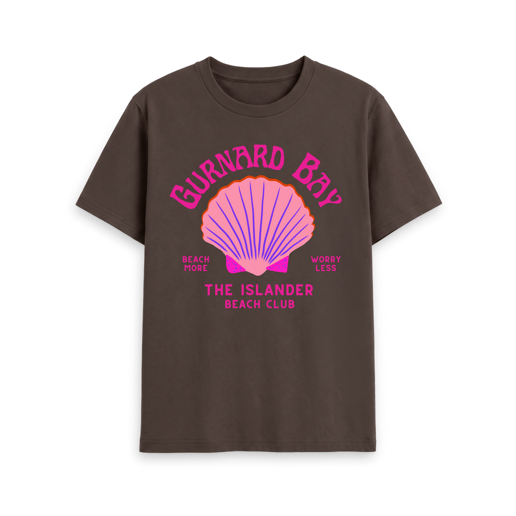 Chocolate Printed T-shirt Front