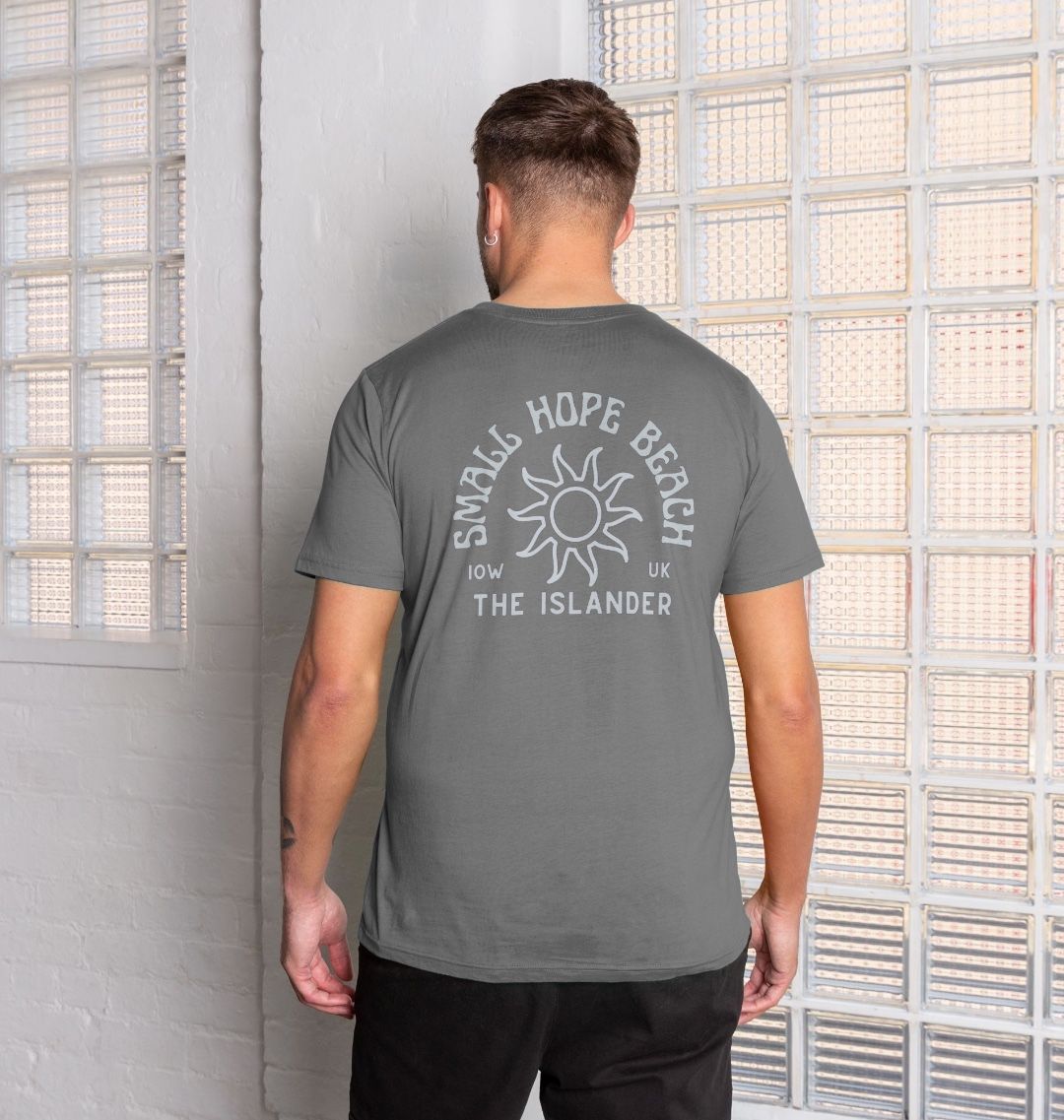 Small Hope Beach - Back Print - The Islander Unisex T Shirt