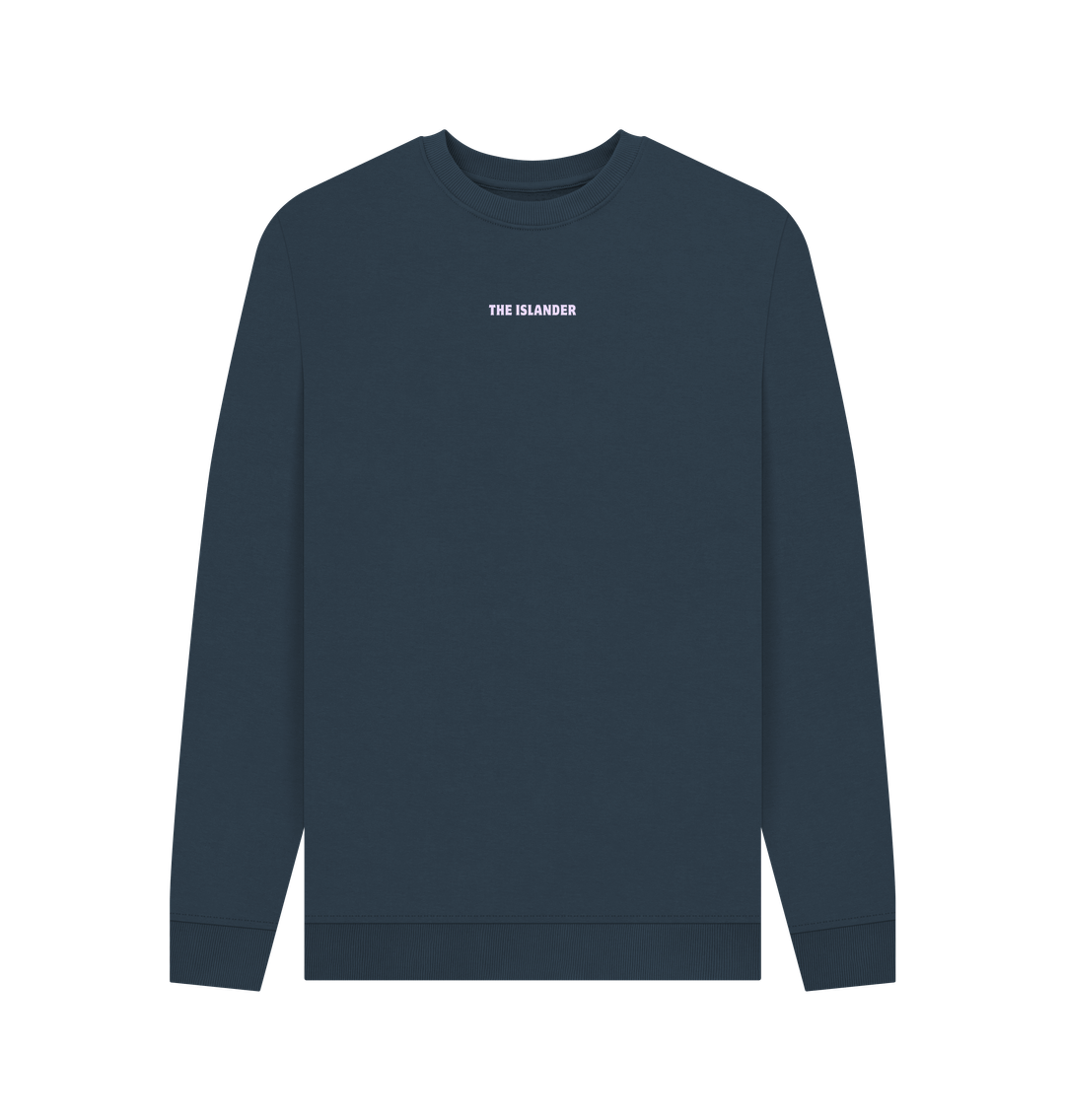 Navy Blue The Islander - South Coast UK - Unisex Sweatshirt - Front and Back Printed