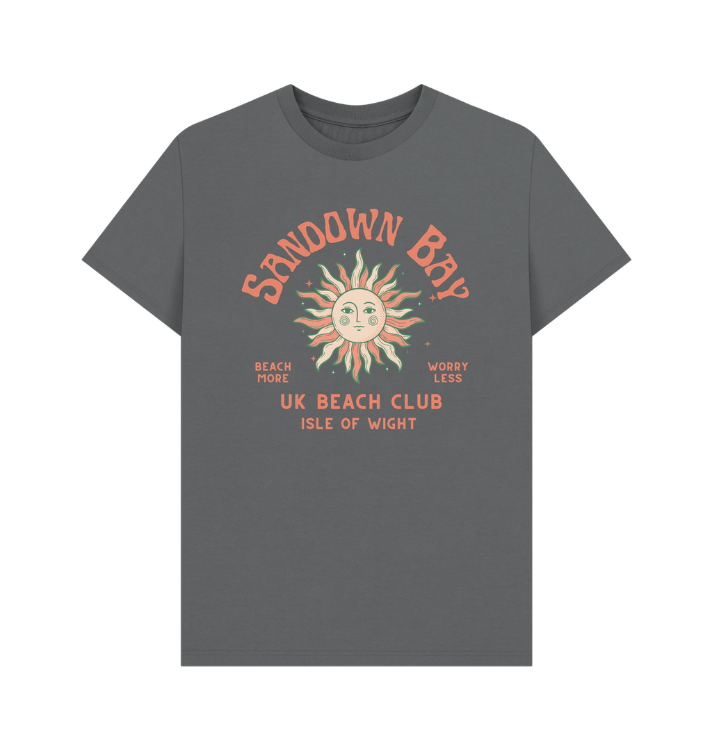 Slate Grey Printed T-shirt