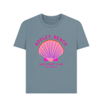 Stone Blue Printed T-shirt