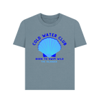 Stone Blue Cold Water Club - Blue Wild Swim - Women's T Shirt