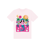 Pink Printed Kids T-Shirt