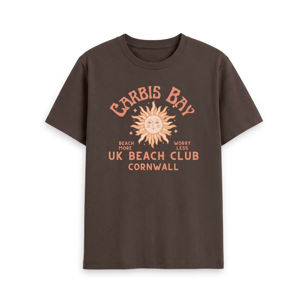Chocolate Printed T-shirt Front