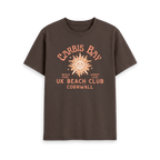 Chocolate Printed T-shirt Front