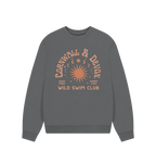 Slate Grey Printed Sweater