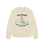 Oat Take the long way home - Women's oversized sweatshirt - Surf - The Islander