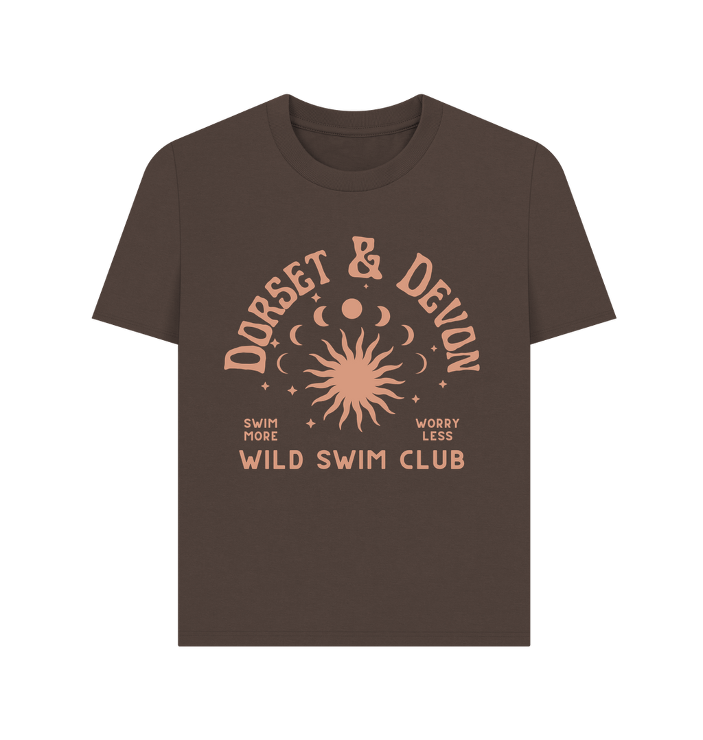 Chocolate Dorset & Devon - Wild Swim Club - Women's T Shirt