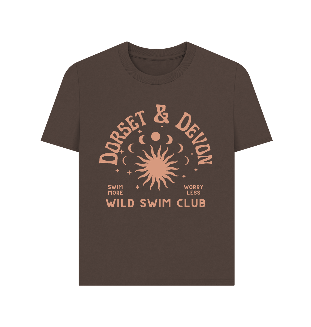 Chocolate Dorset & Devon - Wild Swim Club - Women's T Shirt