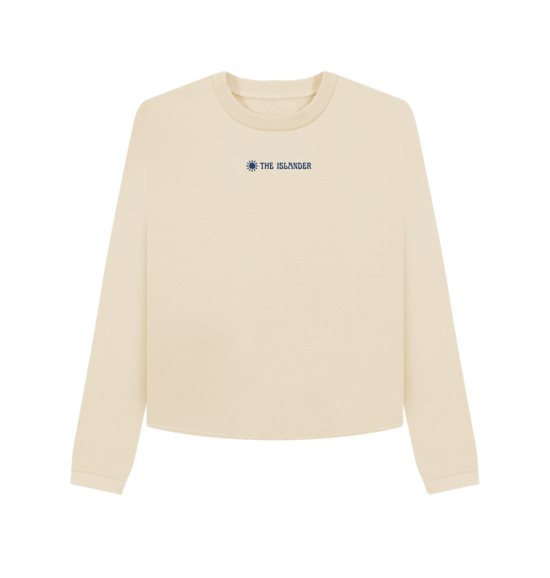 Oat The Islander - Women's Boxy fit sweatshirt - Sunshine