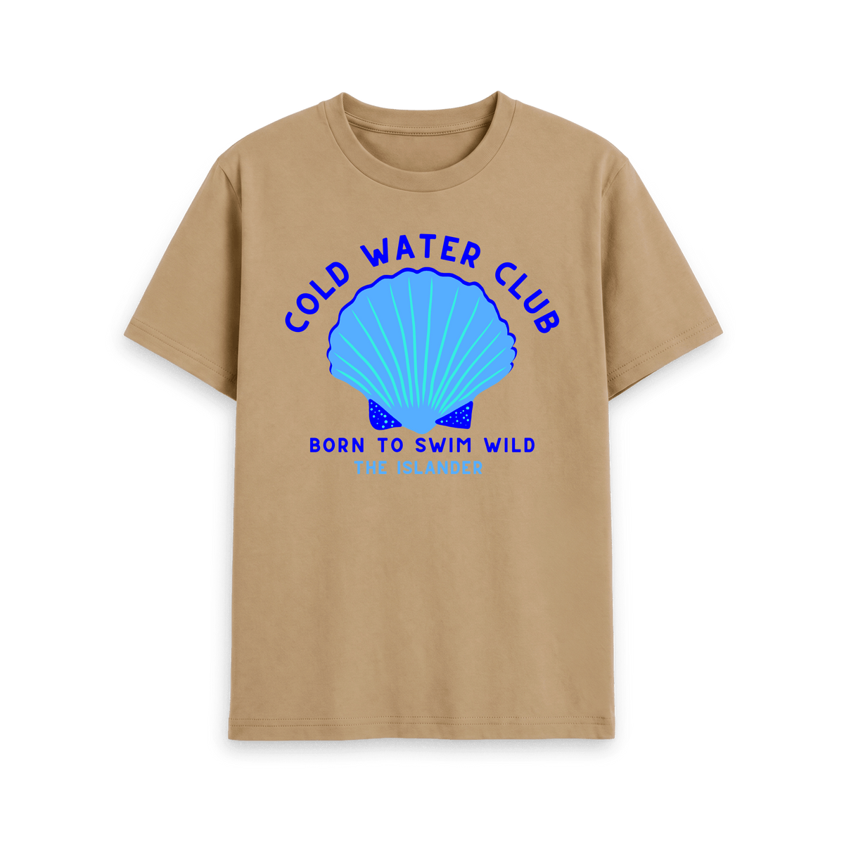 Sand Printed T-shirt Front