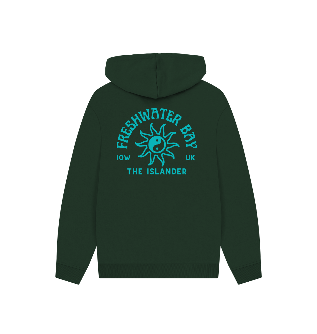 Freshwater Bay -Unisex Oversized Fit Hoodie - Organic Cotton- Printed front and back