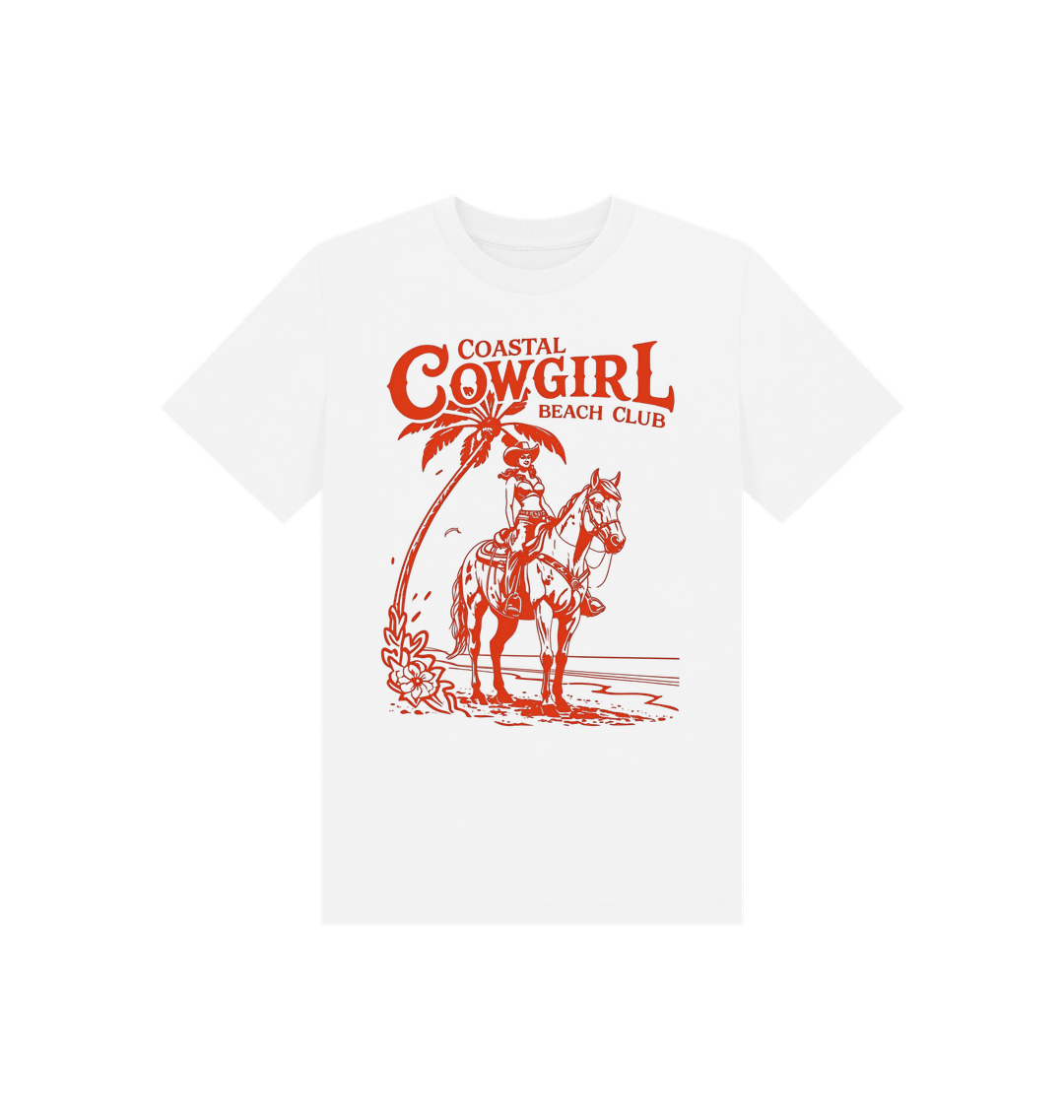 White Printed Kids T-Shirt
