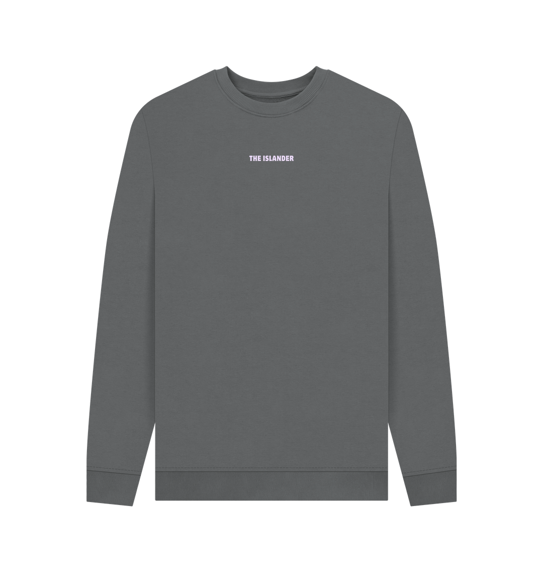 Slate Grey The Islander - South Coast UK - Unisex Sweatshirt - Front and Back Printed