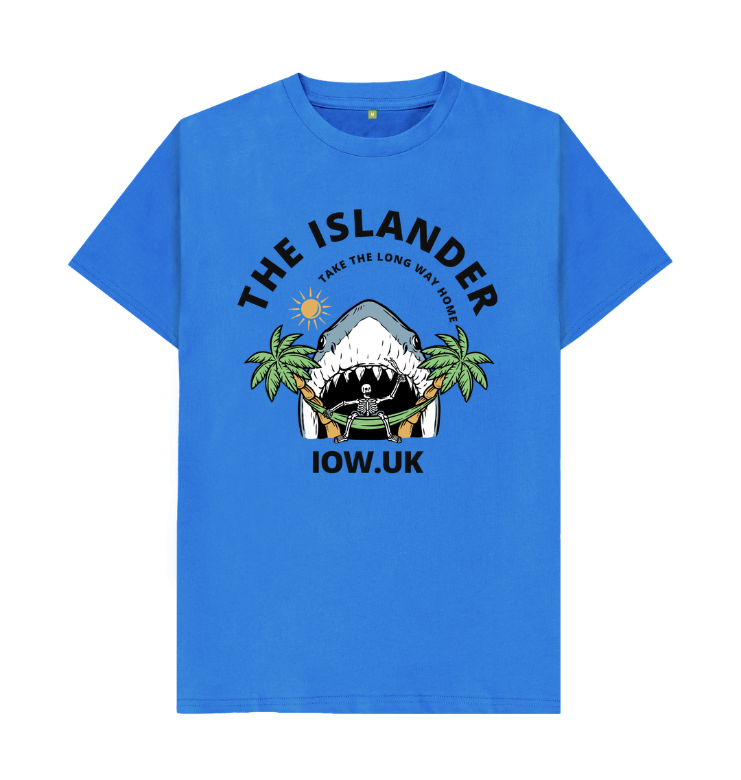 Bright Blue Printed T-shirt