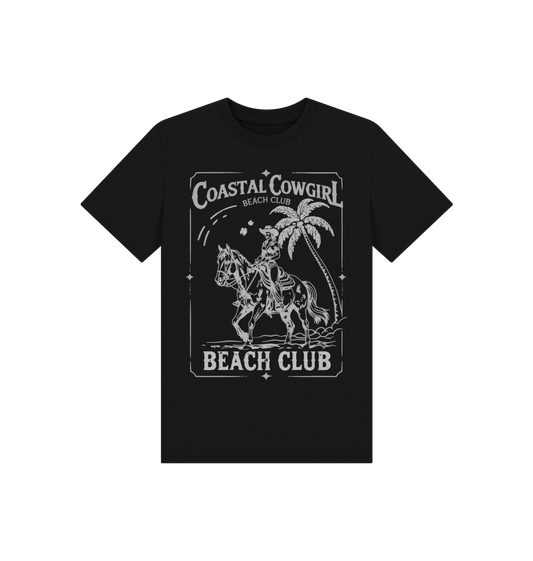 Black Printed Kids T-Shirt
