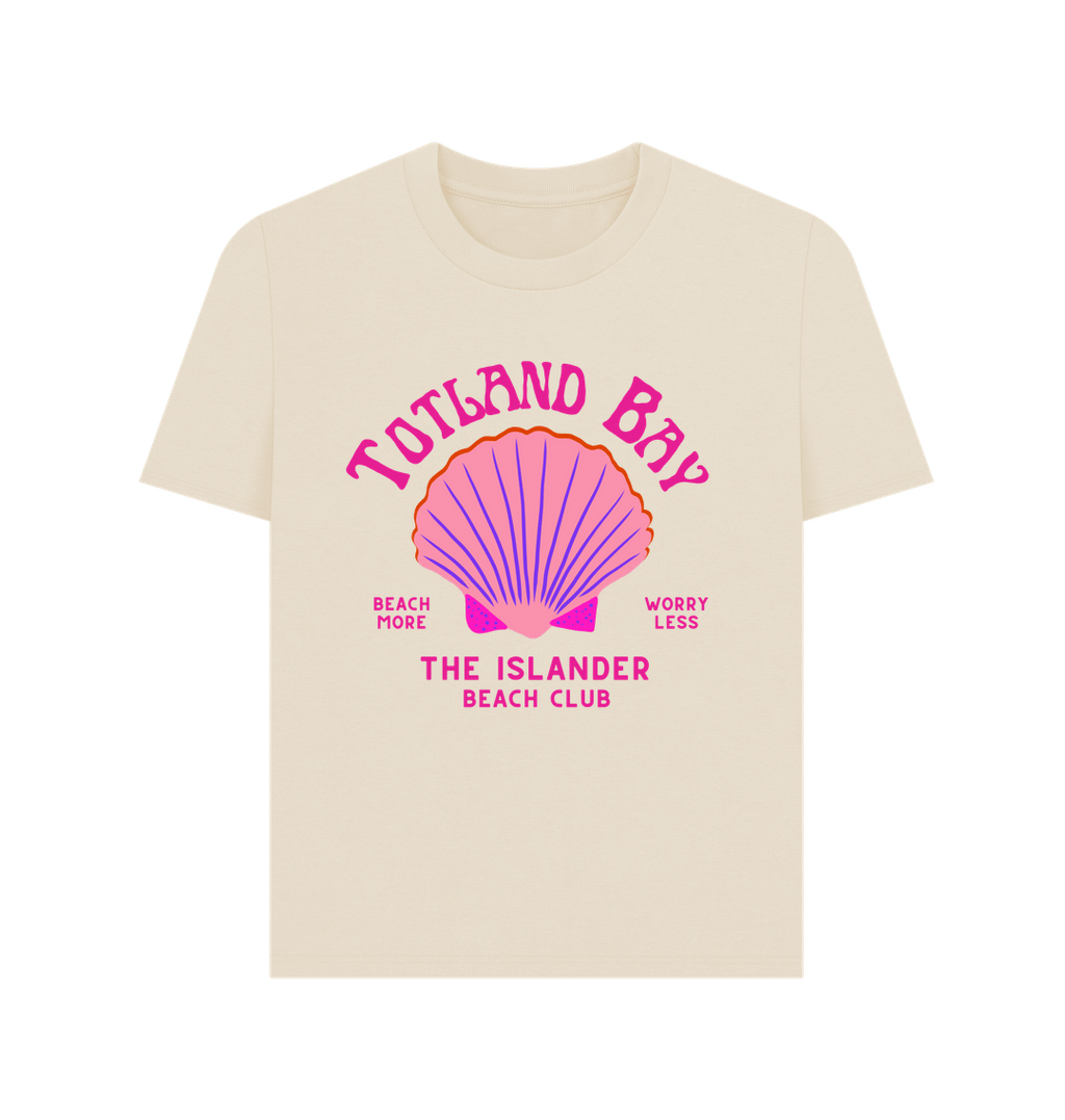 Oat Totland Bay - Pink Beach Club - Women's T Shirt