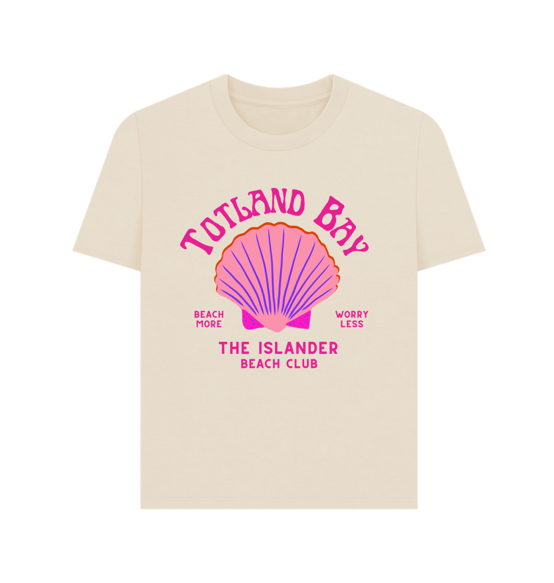 Oat Totland Bay - Pink Beach Club - Women's T Shirt