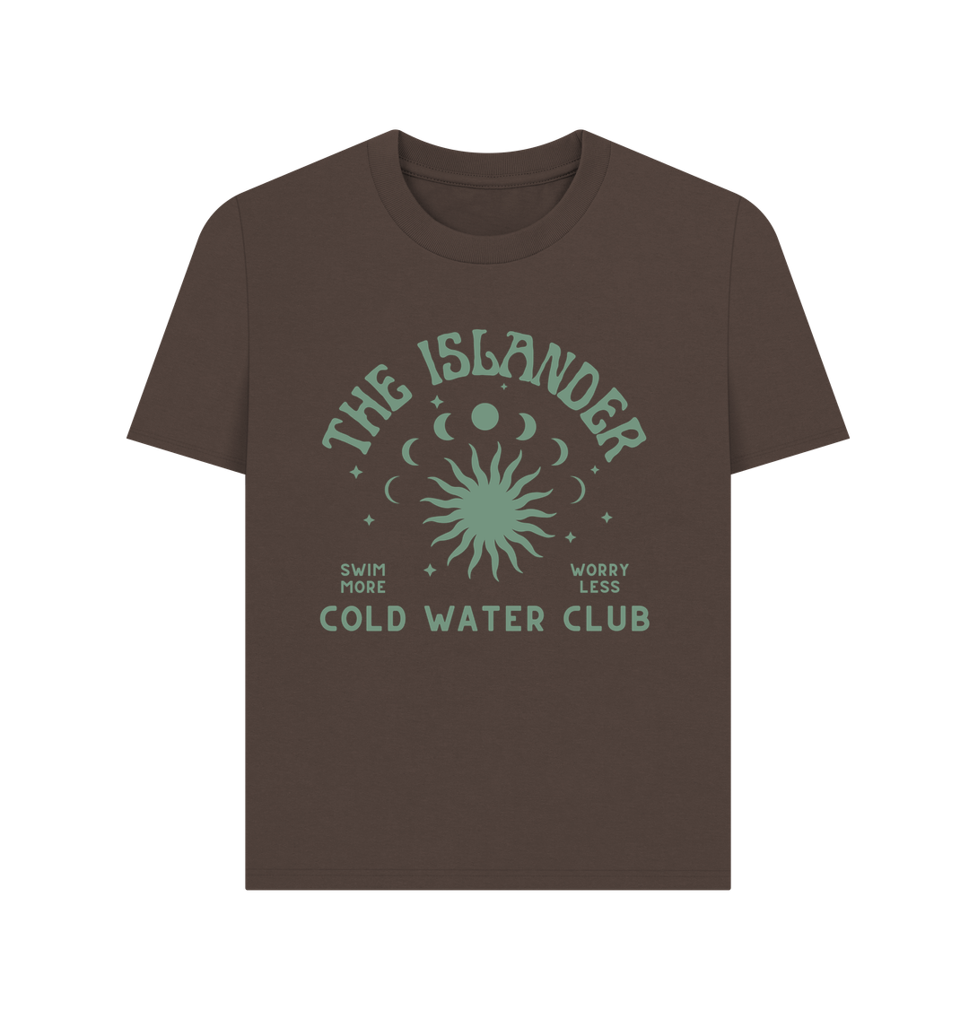 Chocolate Cold Water Club - Women's T Shirt - Cold Water Swimming\/Wild Swimming