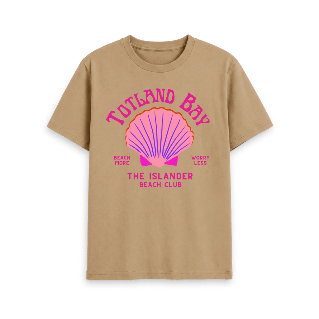 Sand Printed T-shirt Front
