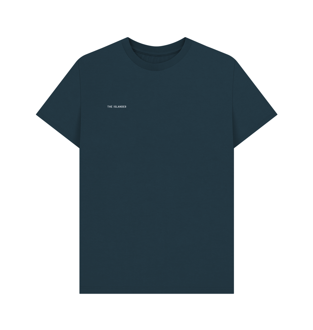 Denim Blue Printed T-shirt