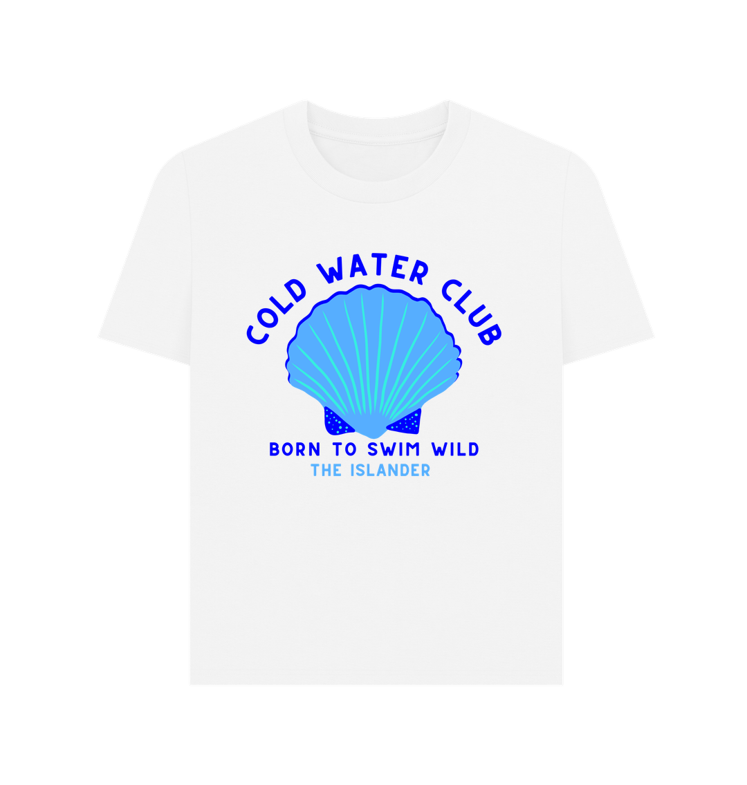 White Cold Water Club - Blue Wild Swim - Women's T Shirt