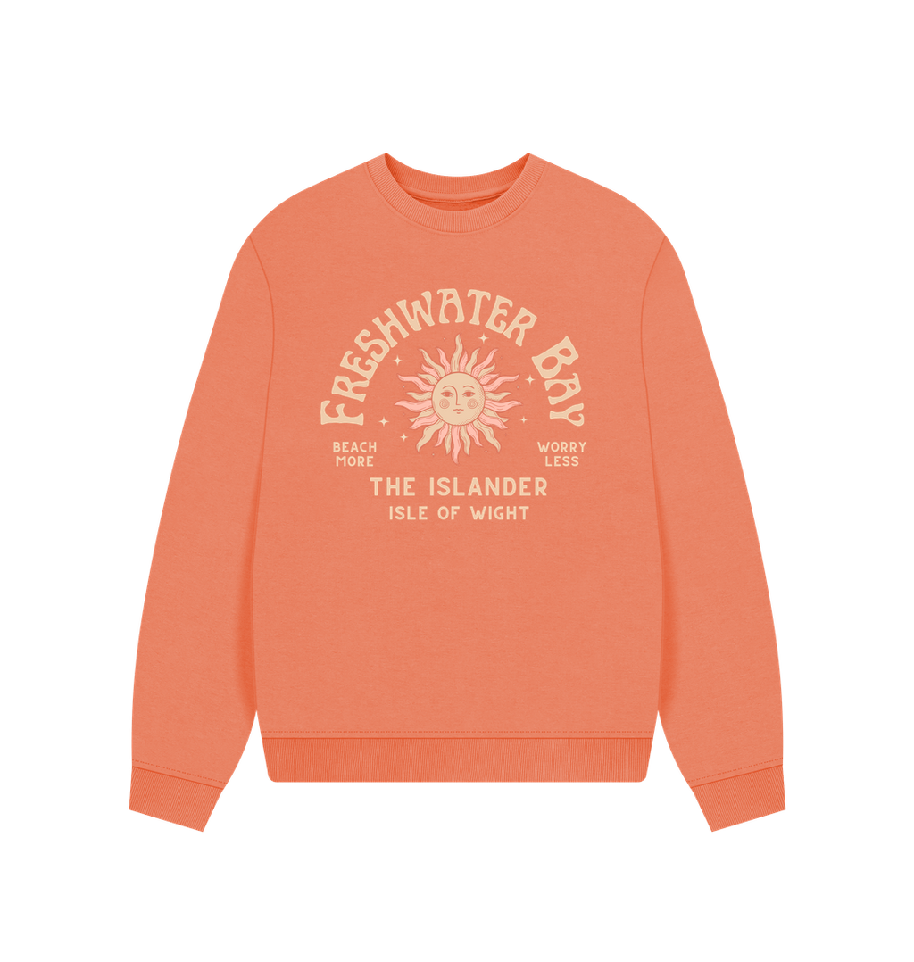 Apricot Printed Sweater