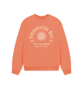 Apricot Printed Sweater