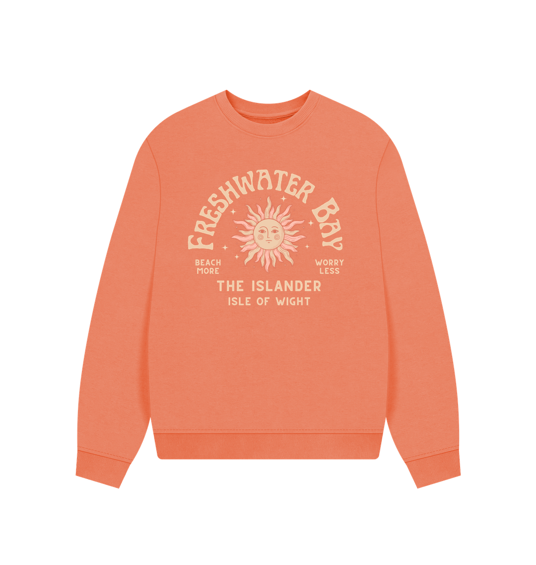 Apricot Printed Sweater