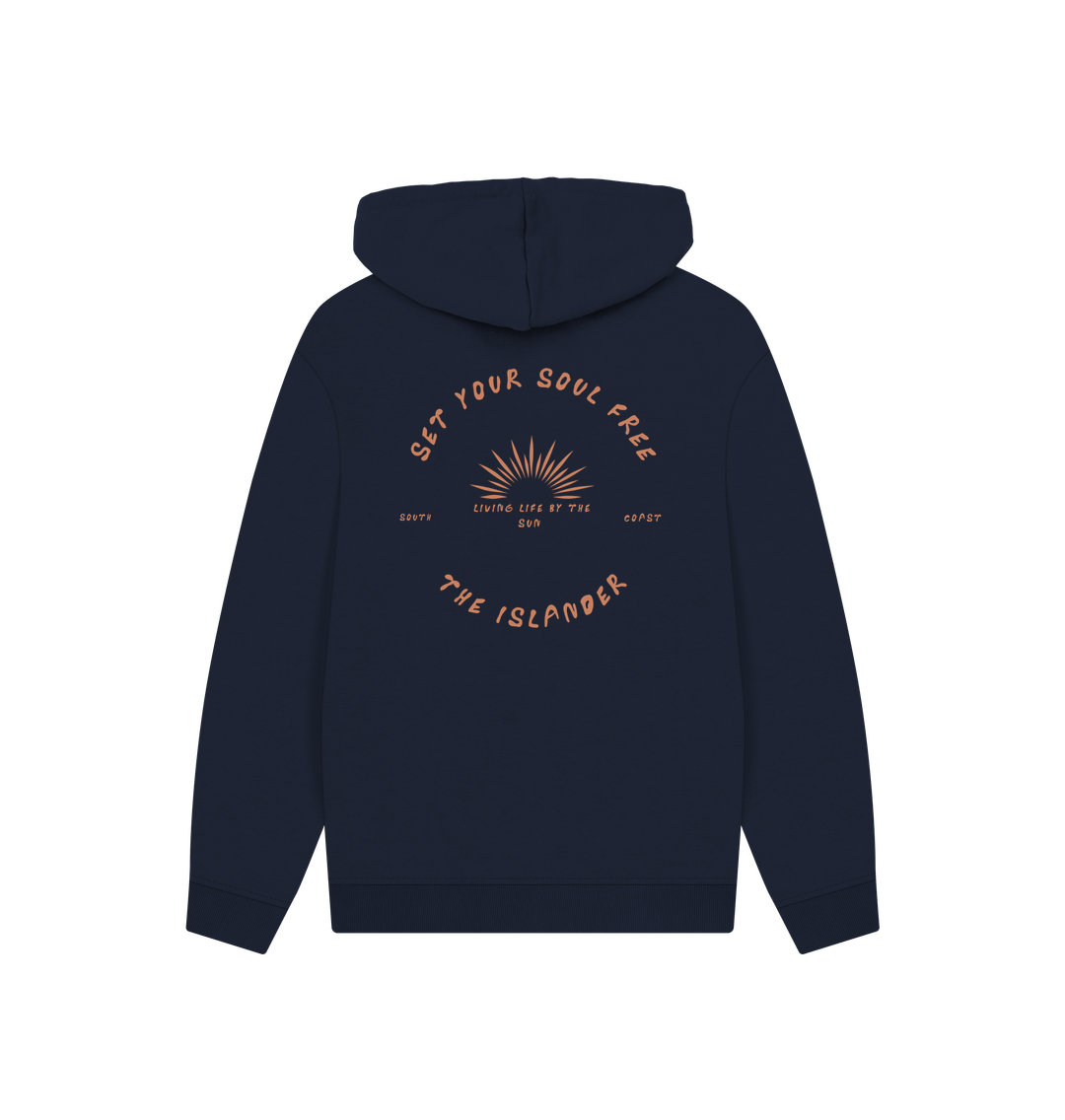 Living Life By The Sun - Unisex Oversized Style Hoodie - Organic Cotton