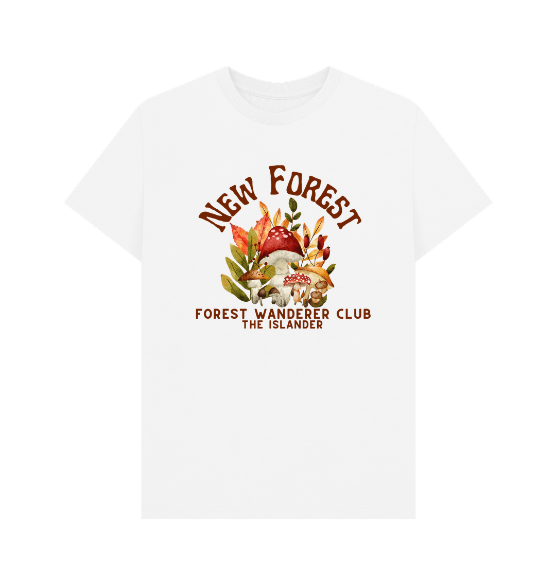 White New Forest - Forest Wanderer Club - Unisex T Shirt