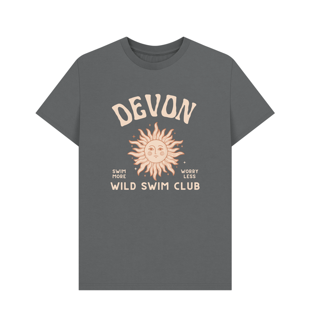Slate Grey Printed T-shirt