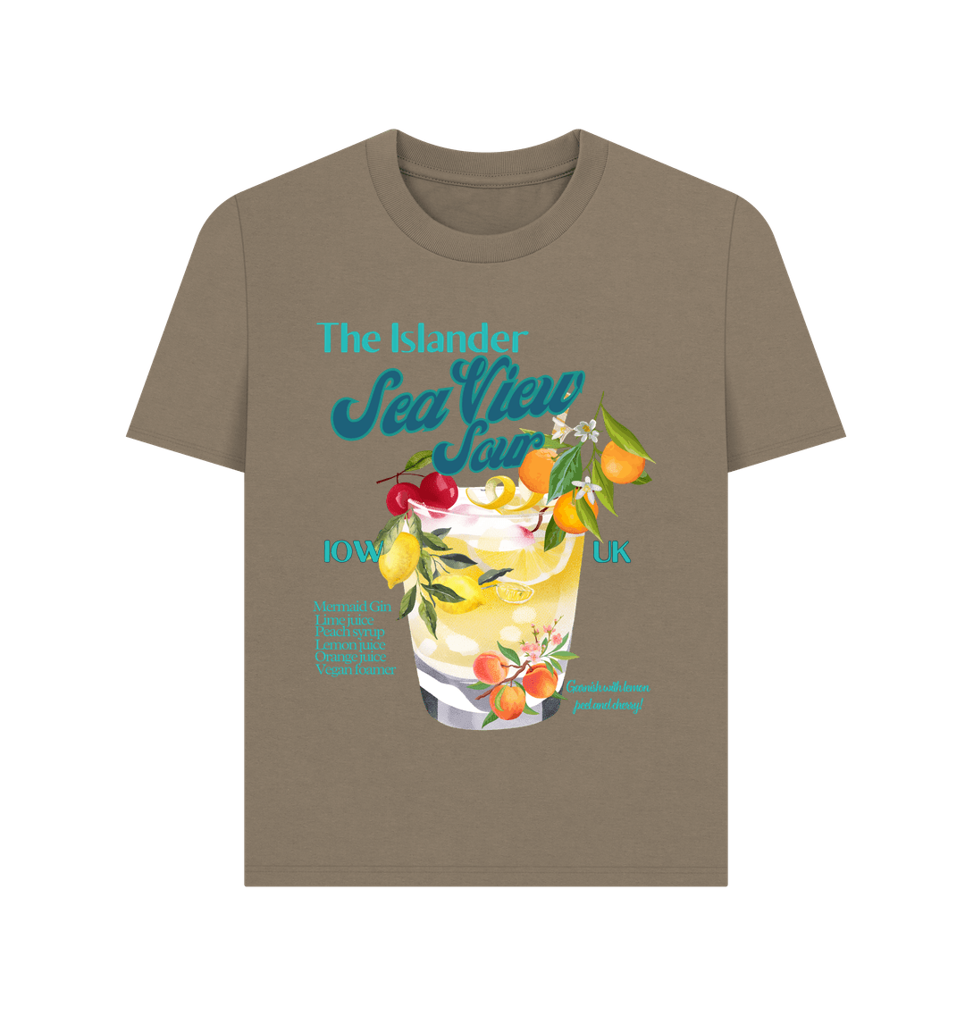 Willow The Islander - Sea View Sour - Mermaid gin Women's T-Shirt - Isle of Wight