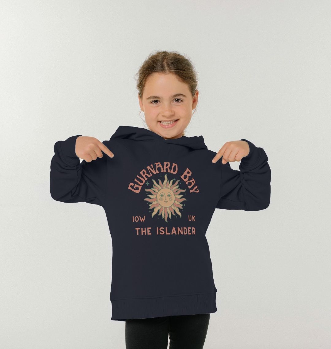 Kids Hoody - Gurnard Bay - Sunshine - The Islander - Isle of Wight