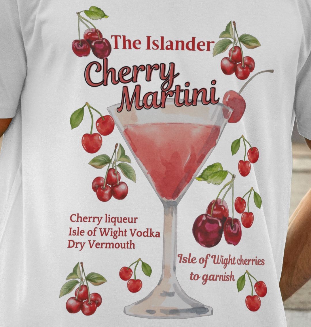 Cherry Martini - The Islander - Cocktail Tee - Unisex