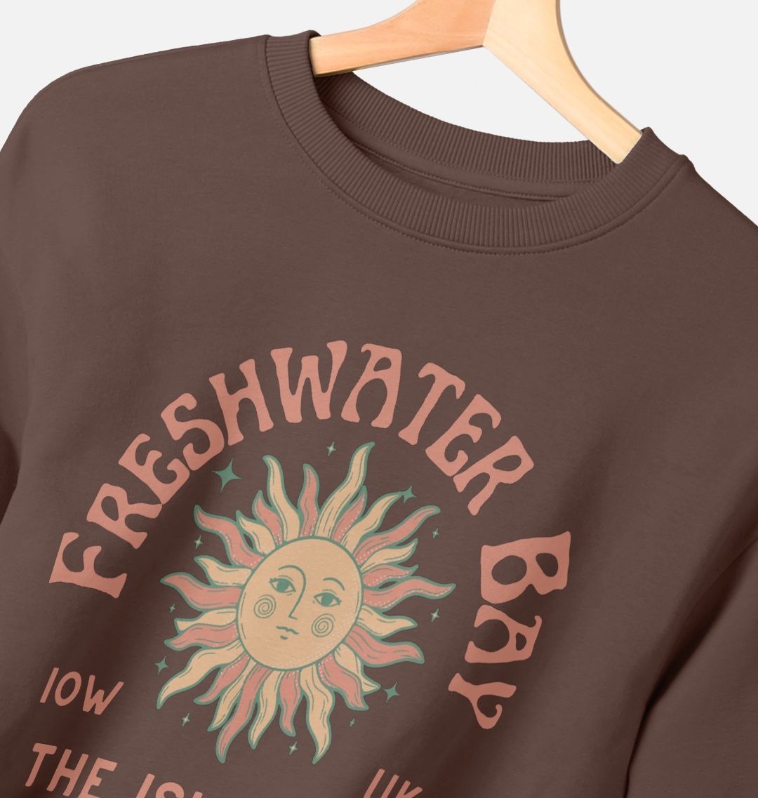 Freshwater Bay - Women's oversized sweatshirt - Sunshine and stars - The Islander