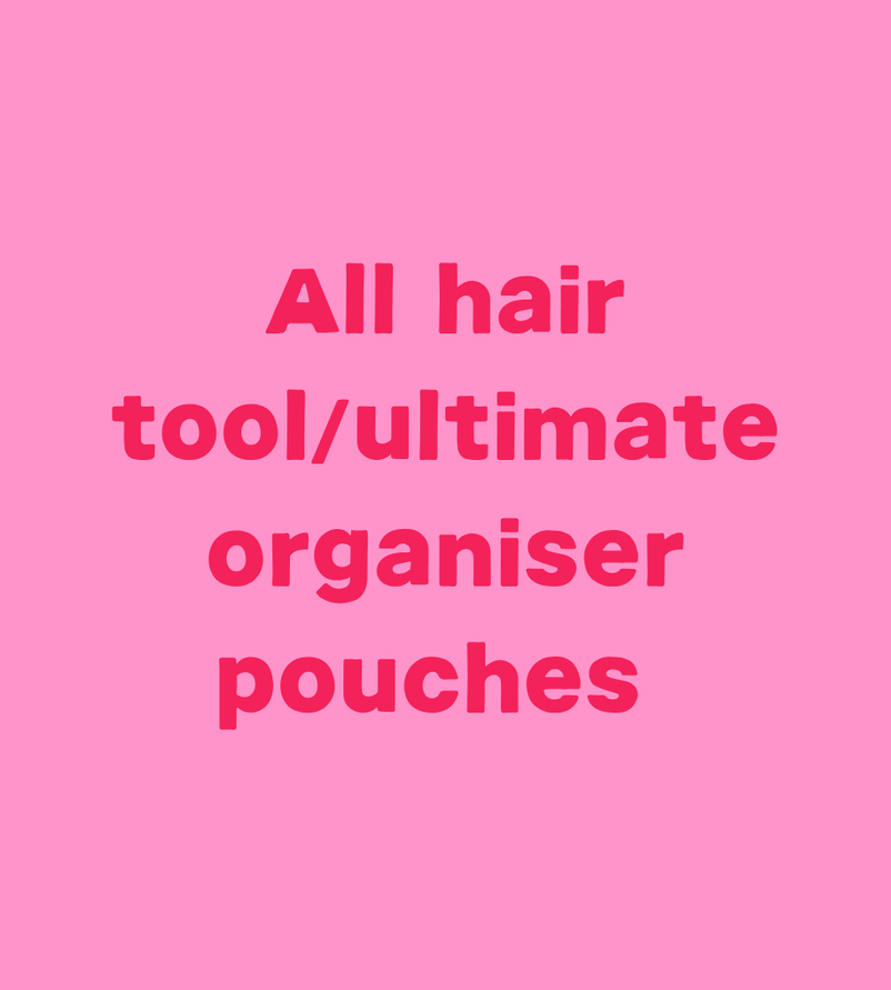 Hair Tool Bag/Organiser Pouch