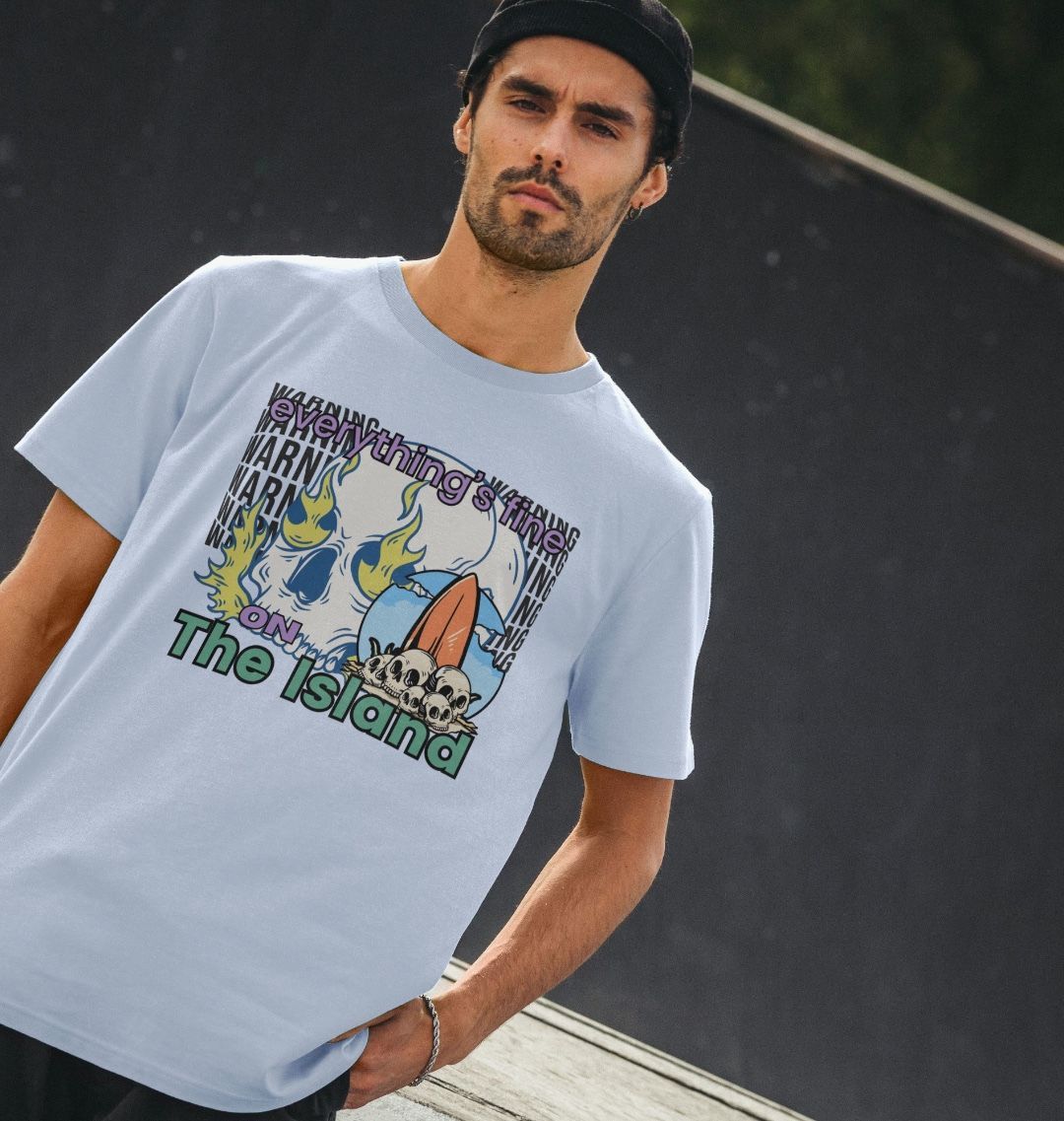 Everything's fine - Unisex Tshirt - 100% Organic Cotton