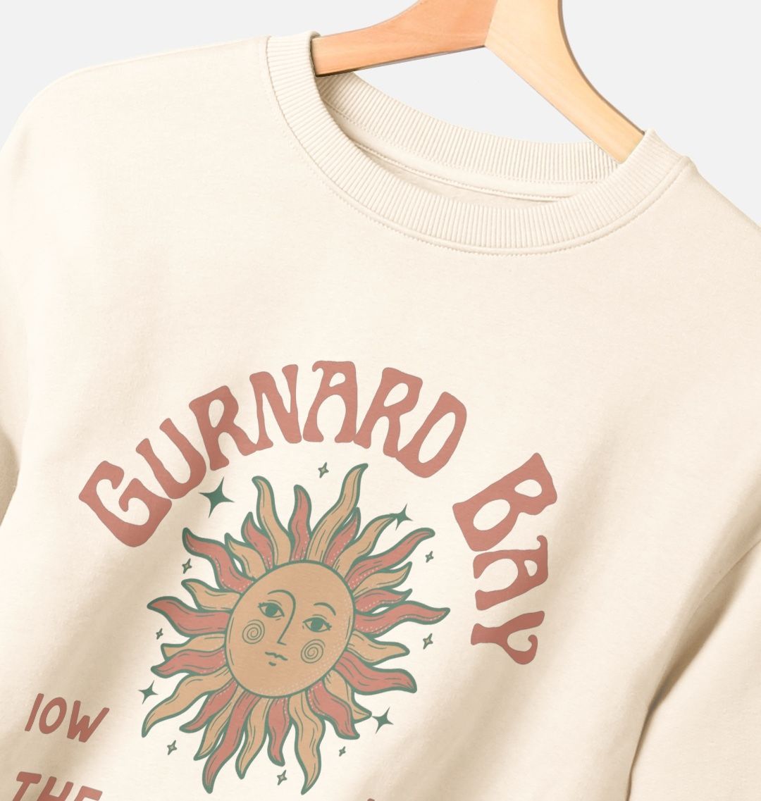 Gurnard Bay- Women's oversized sweatshirt - Sunshine and stars - The Islander