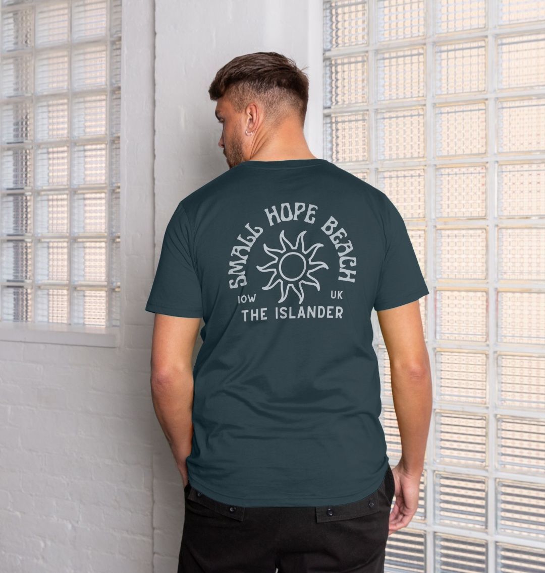 Small Hope Beach - Back Print - The Islander Unisex T Shirt