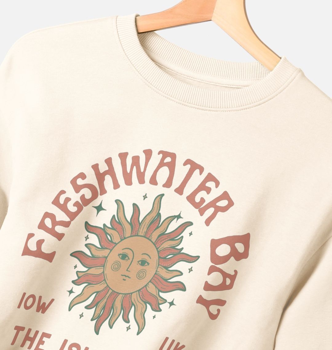 Freshwater Bay - Women's oversized sweatshirt - Sunshine and stars - The Islander