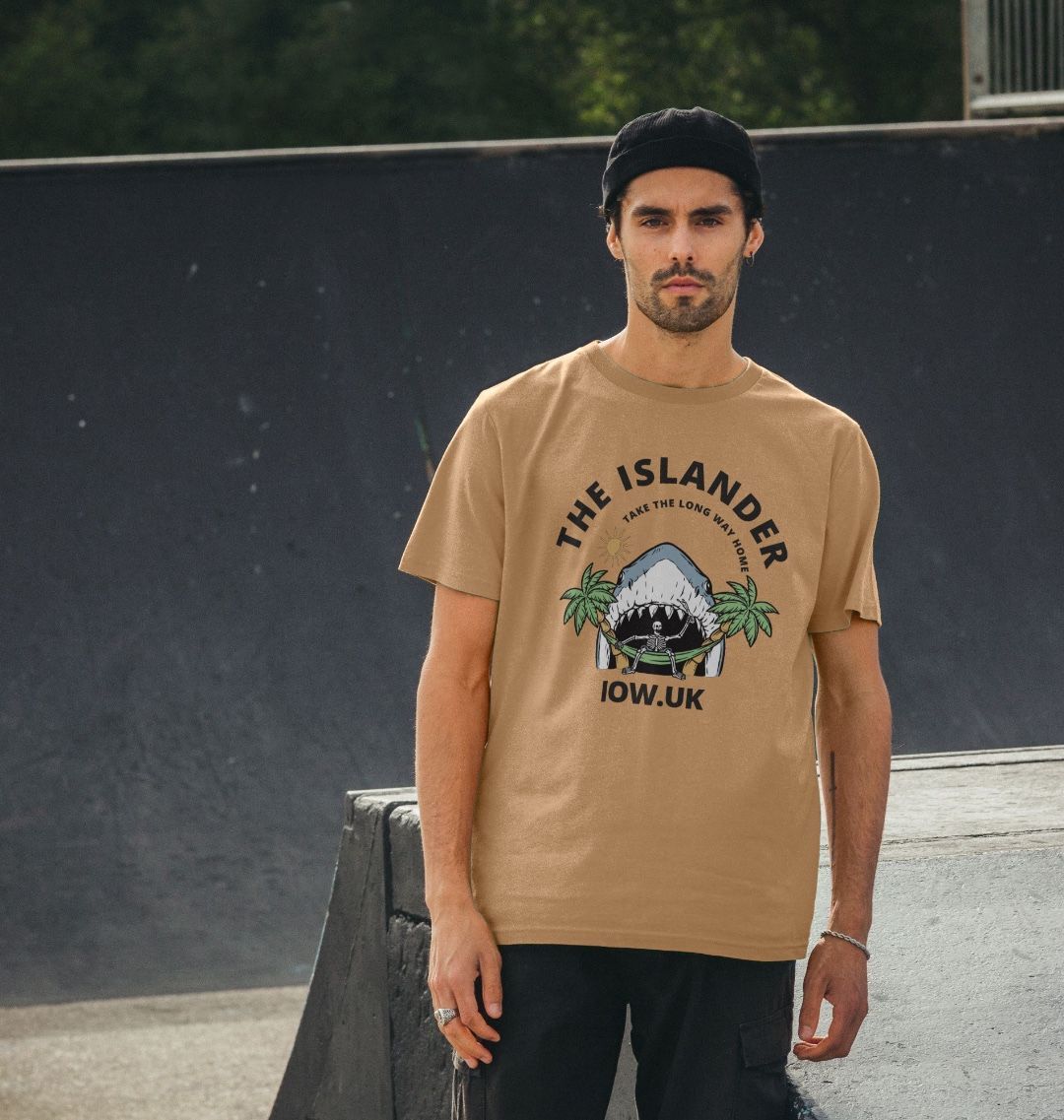 The Islander - Shark Mouth - Unisex Tshirt - 100% Organic Cotton
