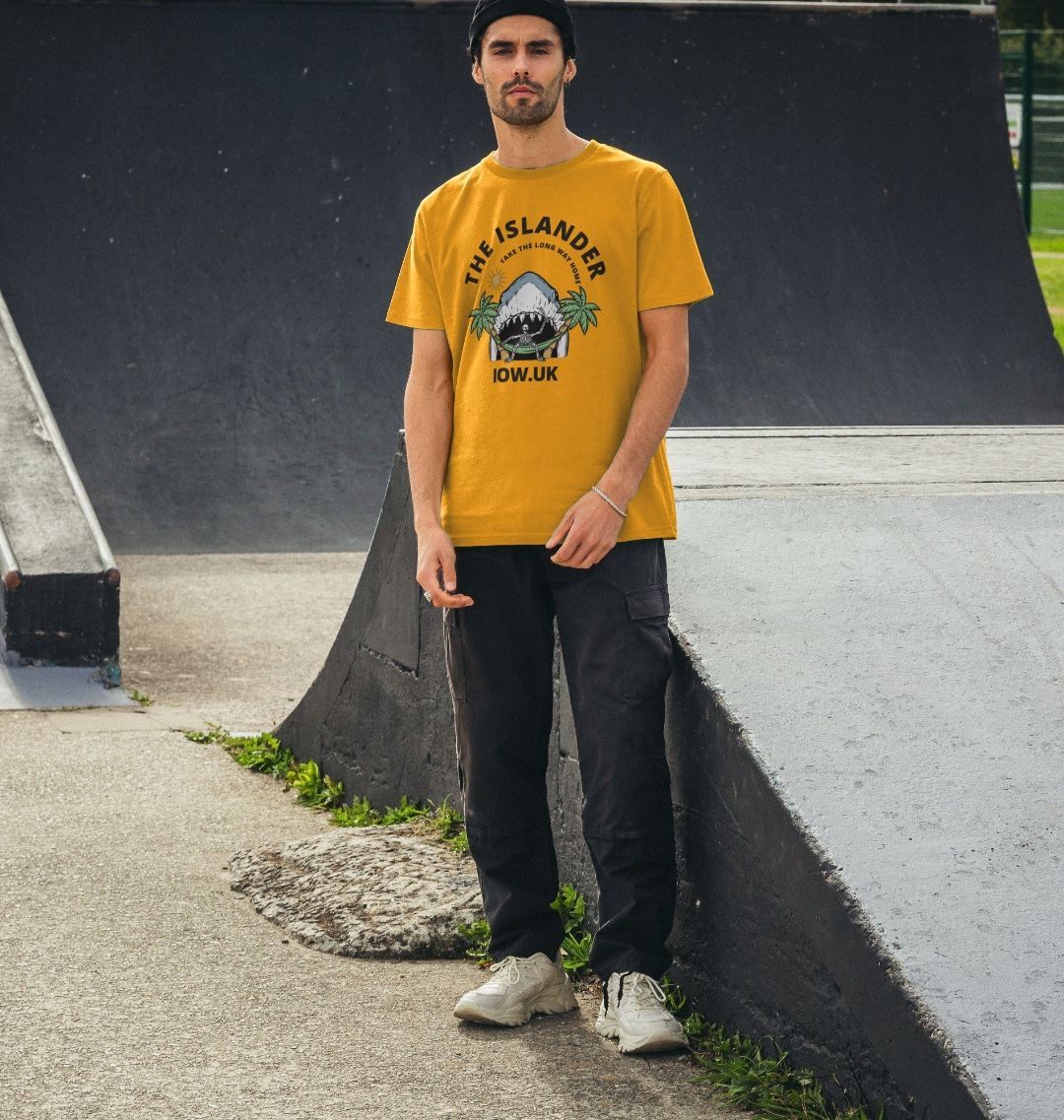 The Islander - Shark Mouth - Unisex Tshirt - 100% Organic Cotton